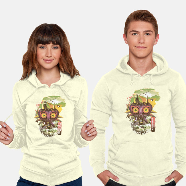 Ukiyo-E Majora-unisex pullover sweatshirt-dandingeroz
