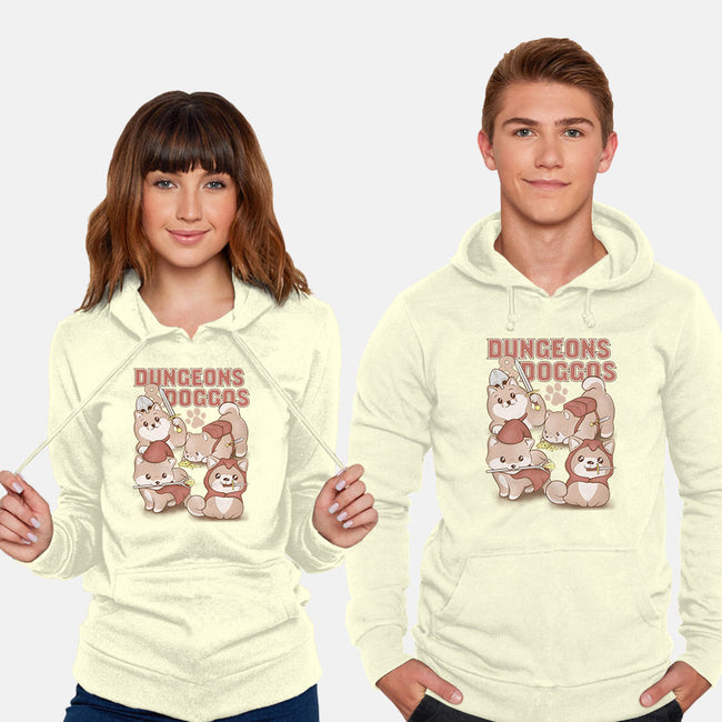 Dungeons and Doggos-unisex pullover sweatshirt-glassstaff
