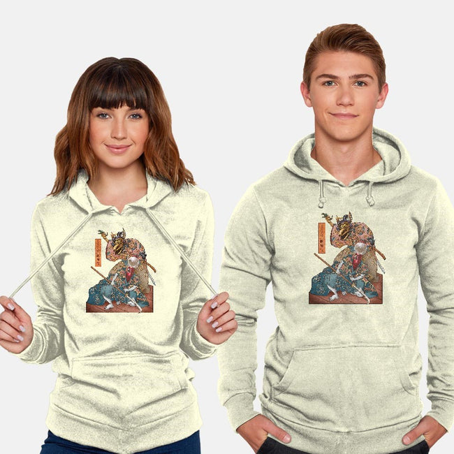 Mystery Kabuki-unisex pullover sweatshirt-ChetArt