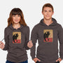 Le Dragon Noir-unisex pullover sweatshirt-YoukaiYume