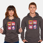 Fantastic Fox Friends-unisex pullover sweatshirt-Miranda Dressler