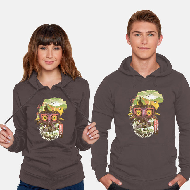 Ukiyo-E Majora-unisex pullover sweatshirt-dandingeroz