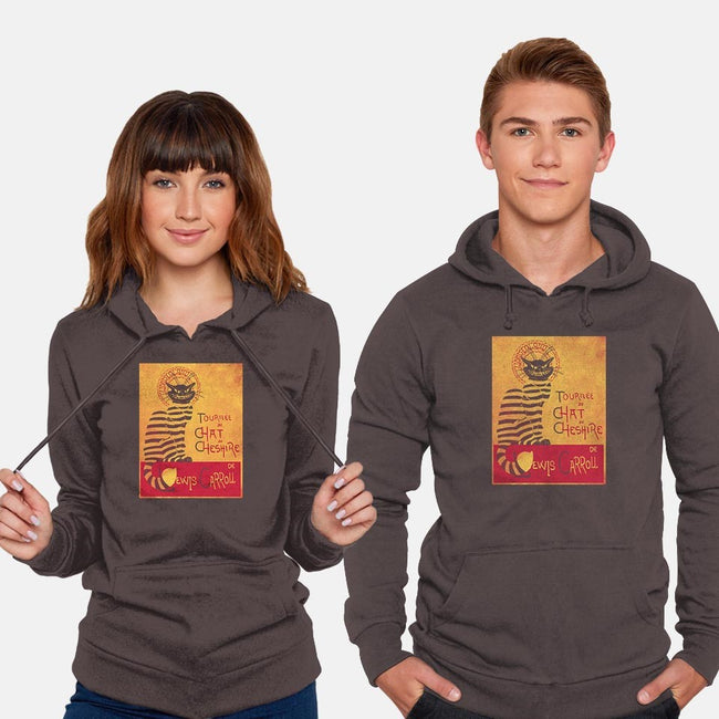 Chat du Cheshire-unisex pullover sweatshirt-Harantula