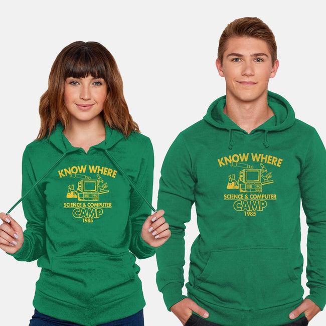 Know Where Camp-unisex pullover sweatshirt-Boggs Nicolas