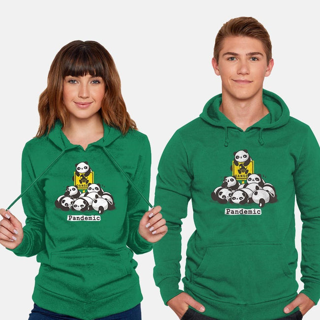 Pandemic-unisex pullover sweatshirt-BlancaVidal