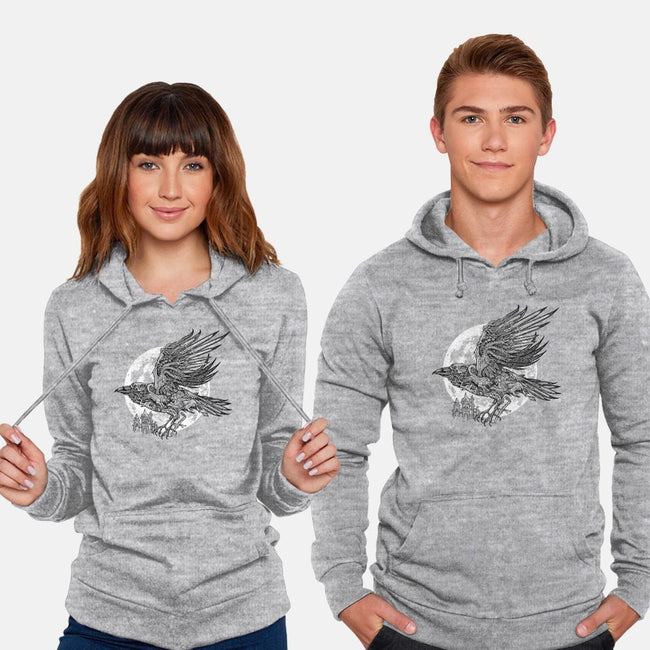 Send a Raven-unisex pullover sweatshirt-Jonito