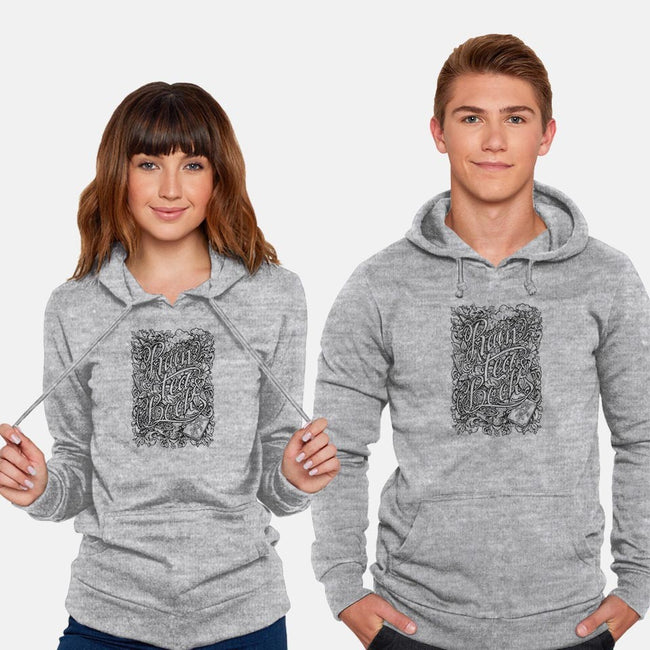 Rain, Tea, & Books-unisex pullover sweatshirt-MedusaD