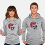 Red Sun Princess-unisex pullover sweatshirt-ddjvigo