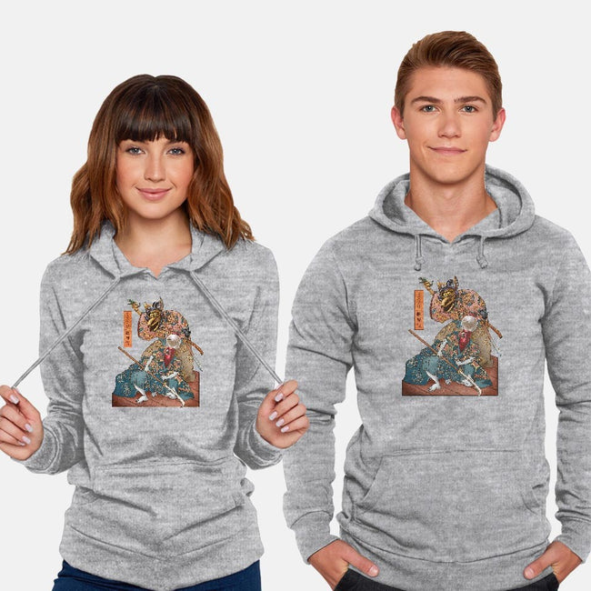 Mystery Kabuki-unisex pullover sweatshirt-ChetArt