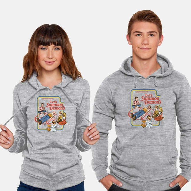 Let's Summon Demons-unisex pullover sweatshirt-Steven Rhodes