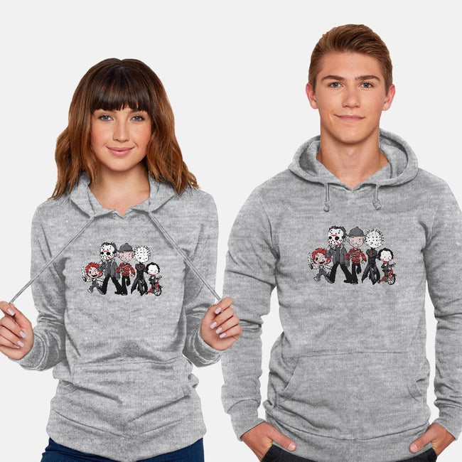 Horror BFFs-unisex pullover sweatshirt-DoOomcat