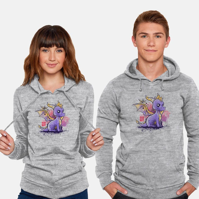 The Dragon and the Dragonfly-unisex pullover sweatshirt-NemiMakeit