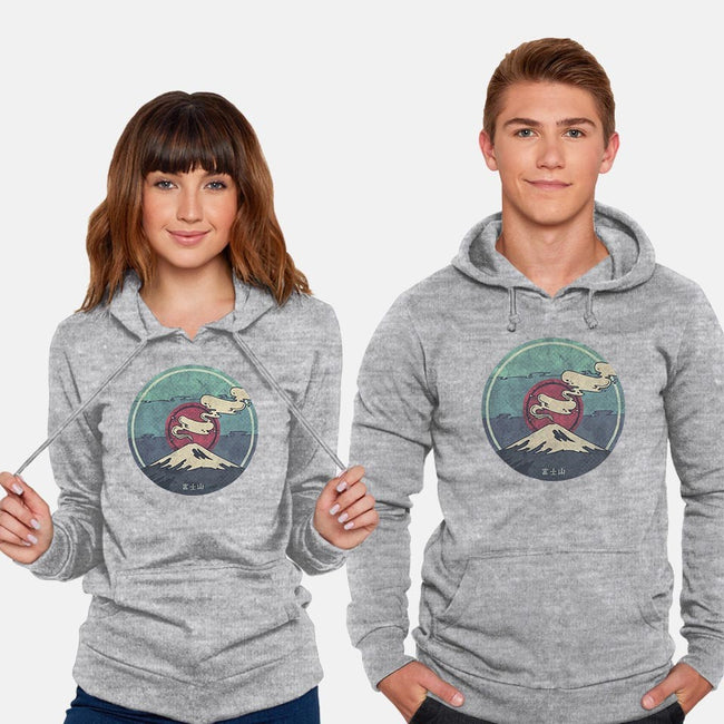 Fuji-unisex pullover sweatshirt-againstbound