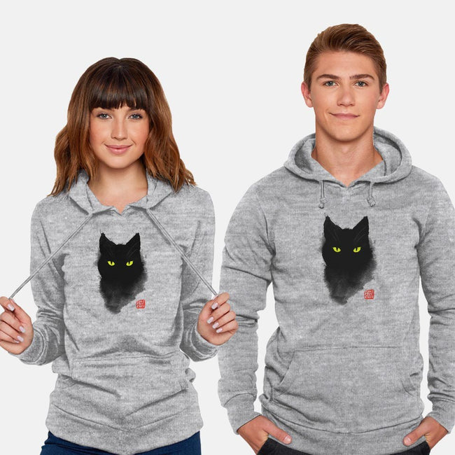 Cat Ink-unisex pullover sweatshirt-BlancaVidal