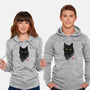 Cat Ink-unisex pullover sweatshirt-BlancaVidal
