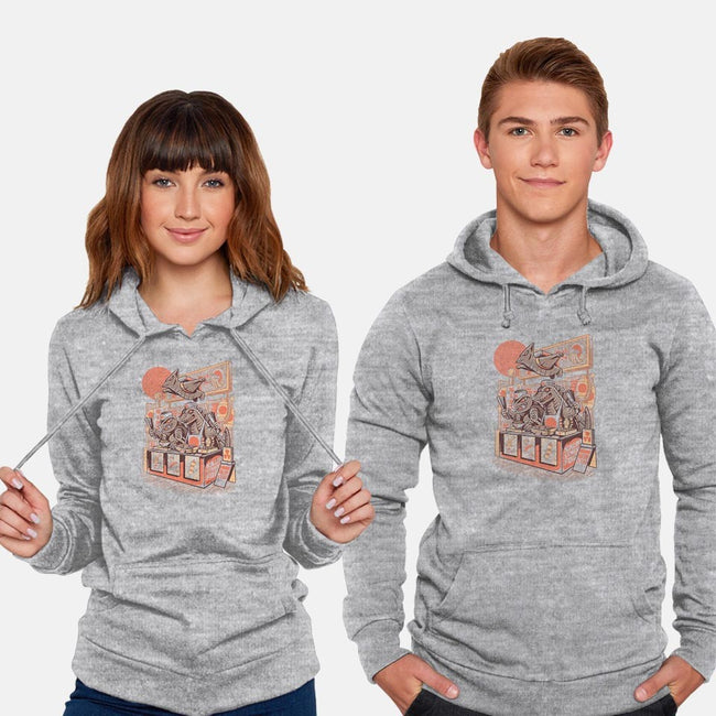 Kaiju Street Food-unisex pullover sweatshirt-ilustrata