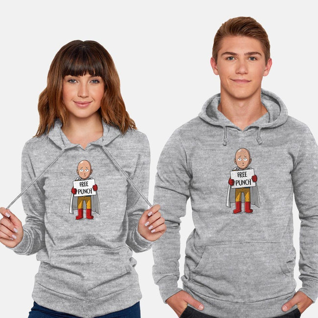 Free Punch-unisex pullover sweatshirt-ducfrench