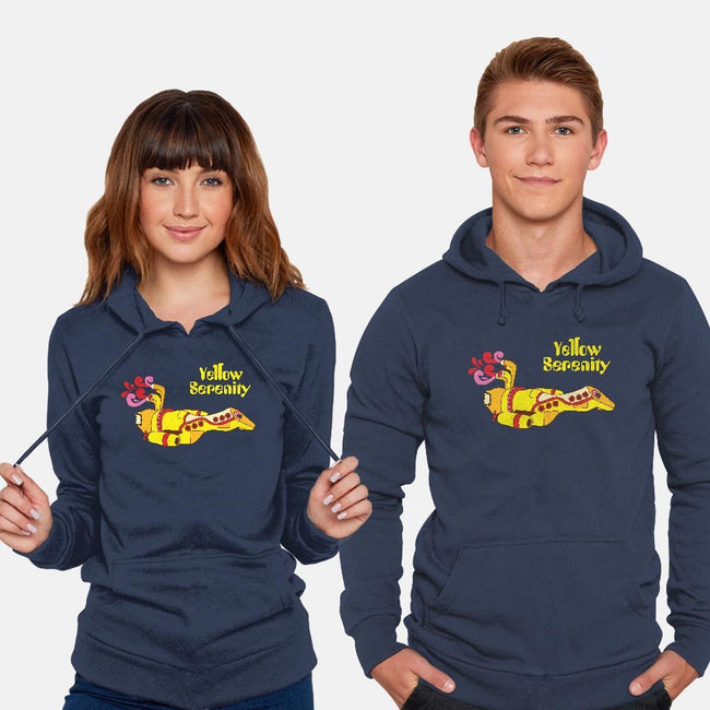 Yellow Serenity-unisex pullover sweatshirt-KentZonestar