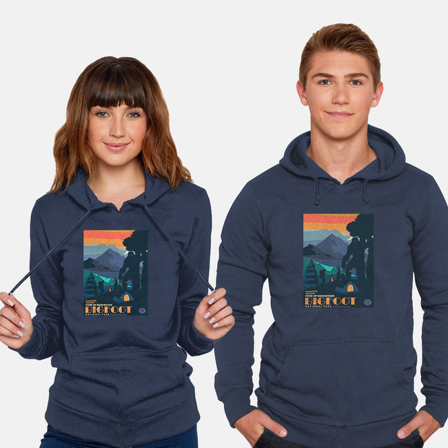 Bigfoot National Park-unisex pullover sweatshirt-heydale