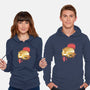 Ukiyo-E Catbus-unisex pullover sweatshirt-dandingeroz