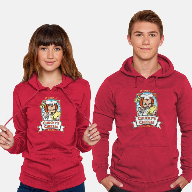 Chucky's Cheeses-unisex pullover sweatshirt-krusemark