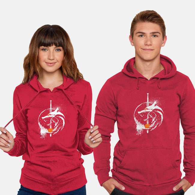 Grungewolf-unisex pullover sweatshirt-artyx21