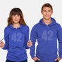 About 42-unisex pullover sweatshirt-maped