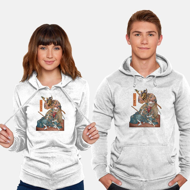 Mystery Kabuki-unisex pullover sweatshirt-ChetArt