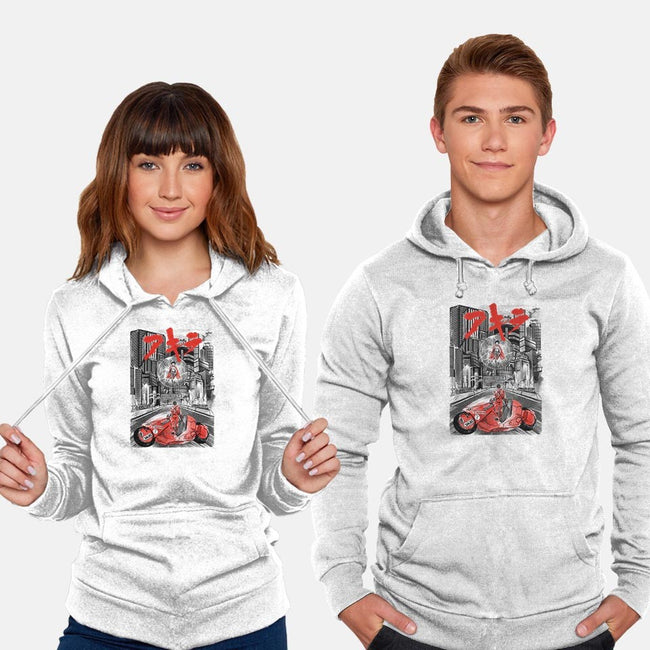 Battle in Neo-Tokyo-unisex pullover sweatshirt-DrMonekers