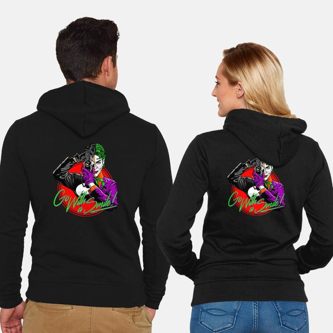 If You Gotta Go...-unisex zip-up sweatshirt-boltfromtheblue