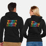 Who Is Who-unisex zip-up sweatshirt-rocketman_art