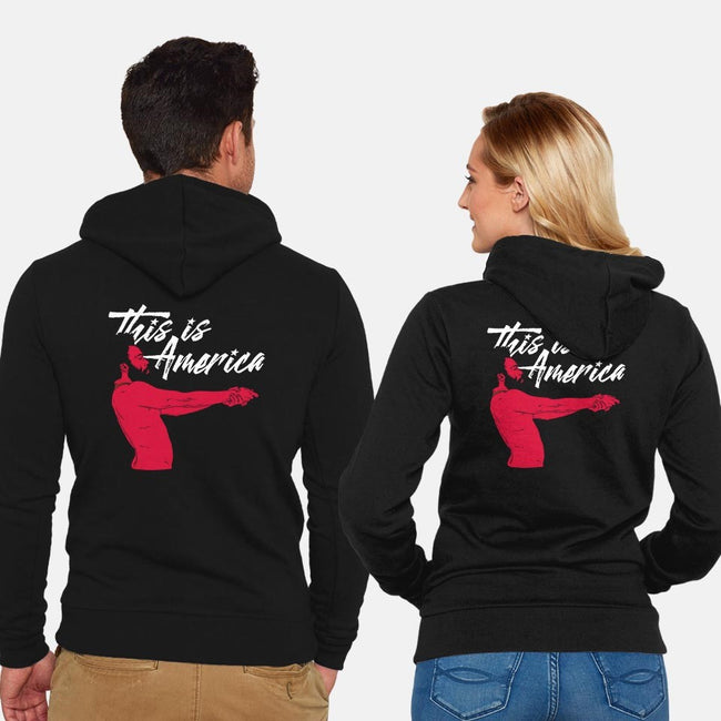 America It Is-unisex zip-up sweatshirt-zerobriant