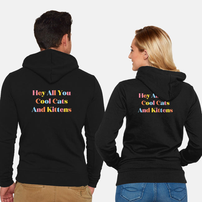 Hey It's Carole!-unisex zip-up sweatshirt-nobleteeshop