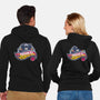 When this baby hits 88 miles per hour...-unisex zip-up sweatshirt-victorsbeard