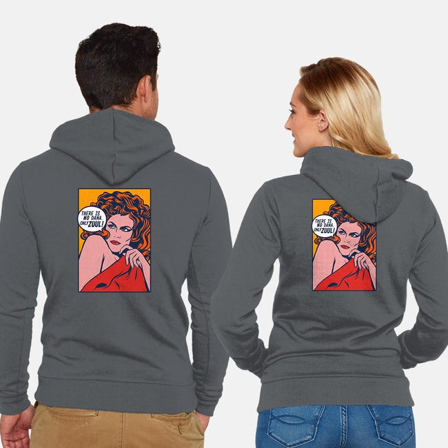 Possessed Girl-unisex zip-up sweatshirt-RBucchioni