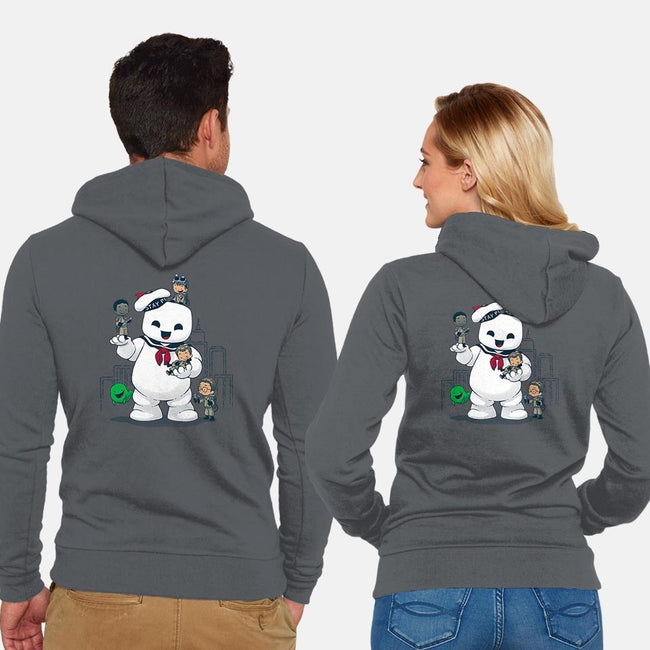 Puft Buddies-unisex zip-up sweatshirt-DoOomcat