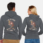 I Like Big Books-unisex zip-up sweatshirt-eduely