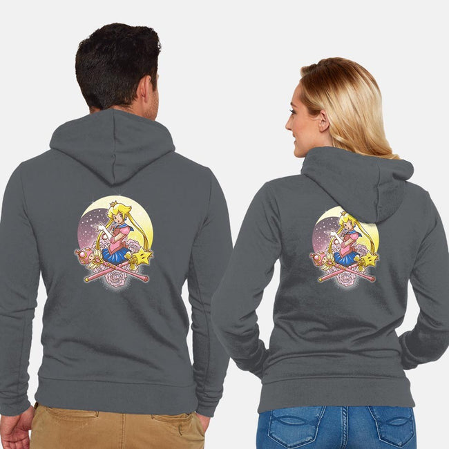 Sailor 'Shroom-unisex zip-up sweatshirt-AutoSave