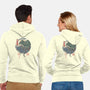 CTHULHU UKIYO-E-unisex zip-up sweatshirt-vp021