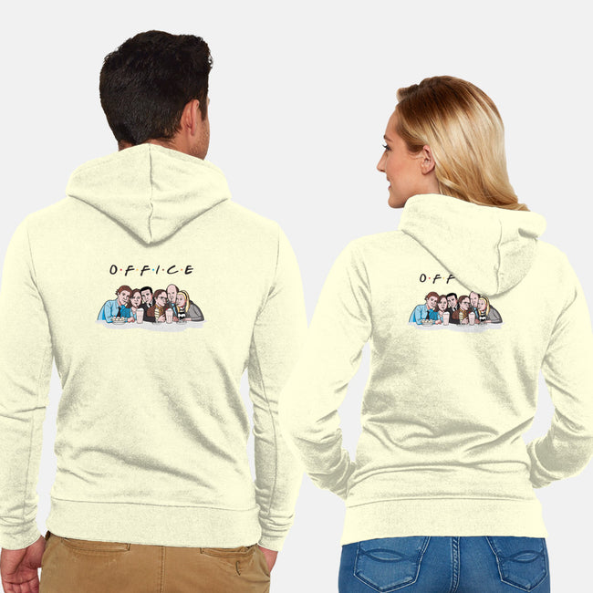 OFFICE-unisex zip-up sweatshirt-jasesa