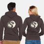 Yin and Yang-unisex zip-up sweatshirt-amyneko
