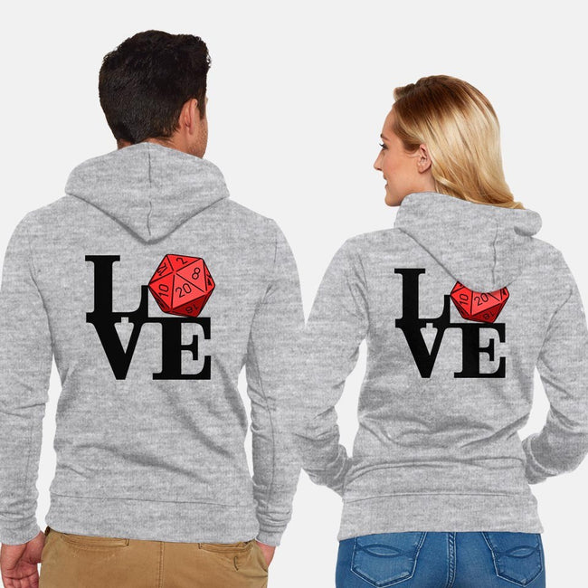 Critical Love-unisex zip-up sweatshirt-shirox