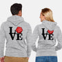 Critical Love-unisex zip-up sweatshirt-shirox