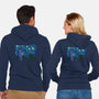 Starry Hobbiton-unisex zip-up sweatshirt-ddjvigo