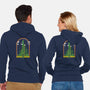The Rainbow at the End of The Road-unisex zip-up sweatshirt-thom2maro