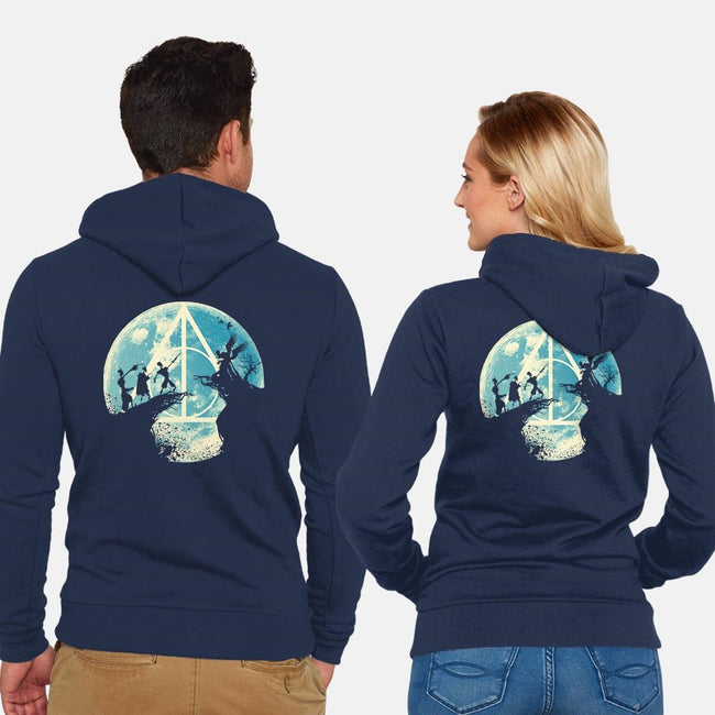 Tale of Three-unisex zip-up sweatshirt-Kempo24