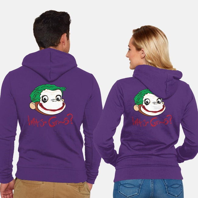 Why So Curious?-unisex zip-up sweatshirt-andyhunt
