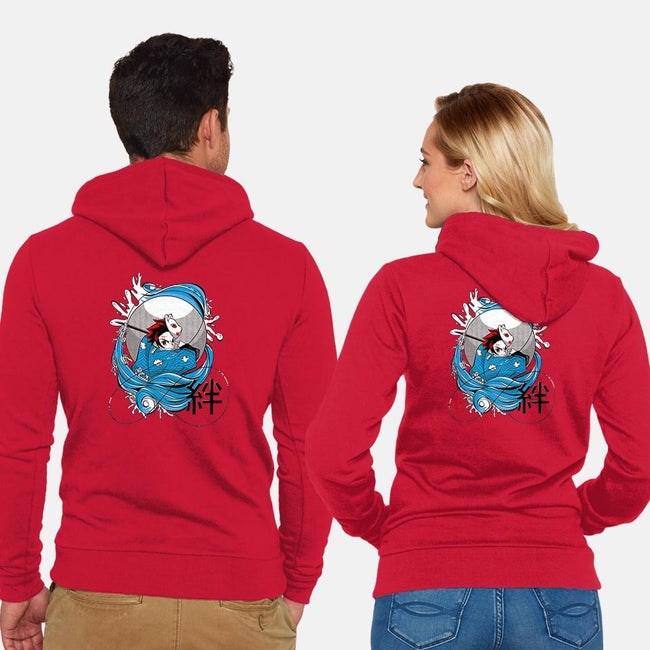 Bonds-unisex zip-up sweatshirt-yumie