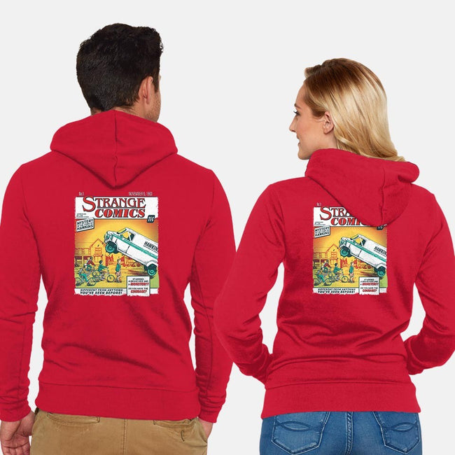 Stranger Comics-unisex zip-up sweatshirt-olly OS