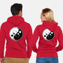 Yin Yang Mog-unisex zip-up sweatshirt-motoslave